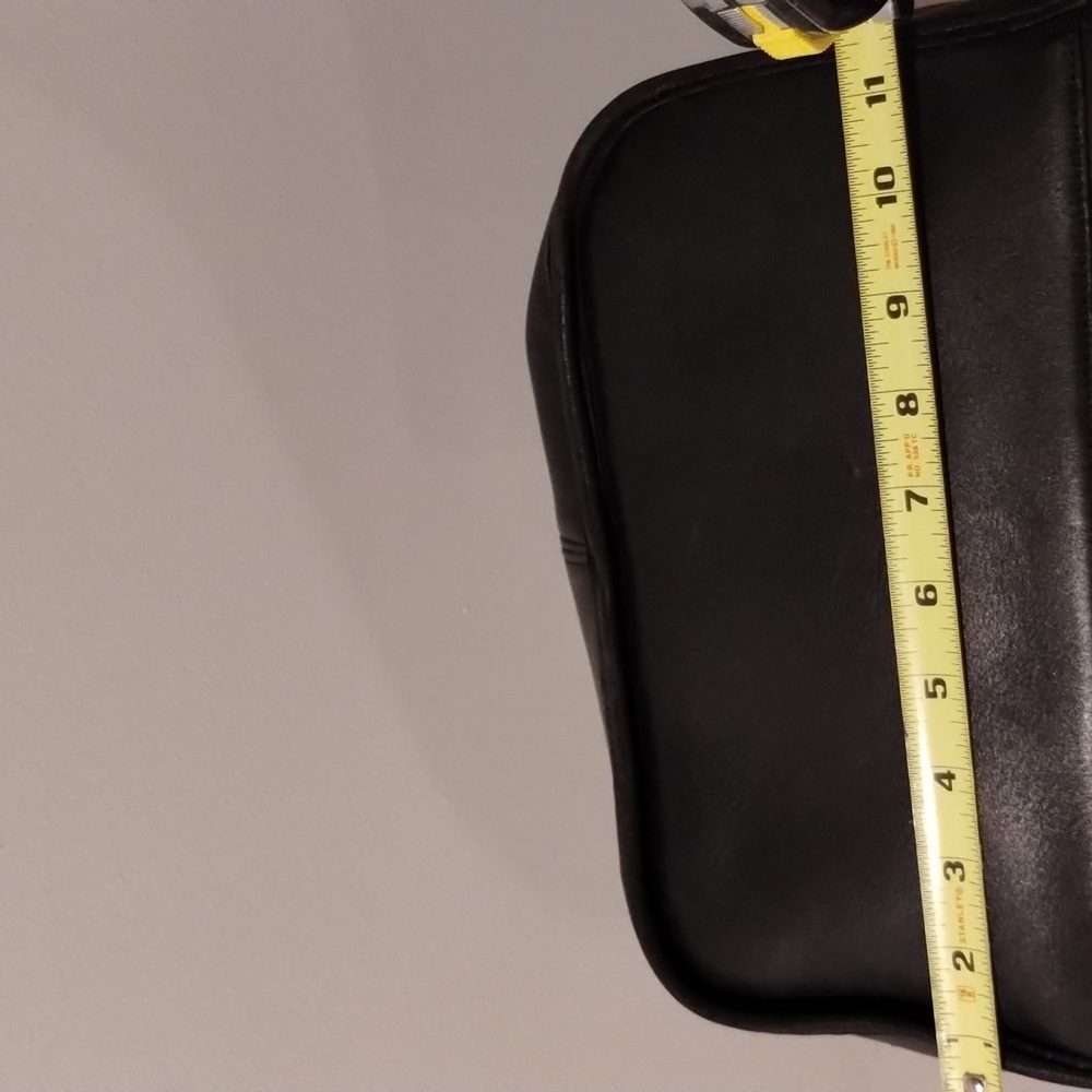 Coach Leather Crossbody Bag Vintage Black Patricia's Legacy Shoulder Bag 9951 - Picture 15 of 17